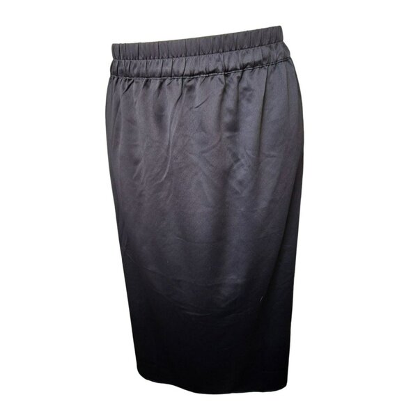 Gap Womens Black XL Elastic Waist Pencil Skirt Polyester Blend - Picture 7 of 7